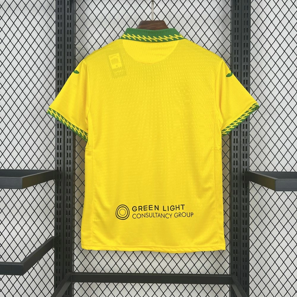 2025/26 Norwich City FC Home Jersey