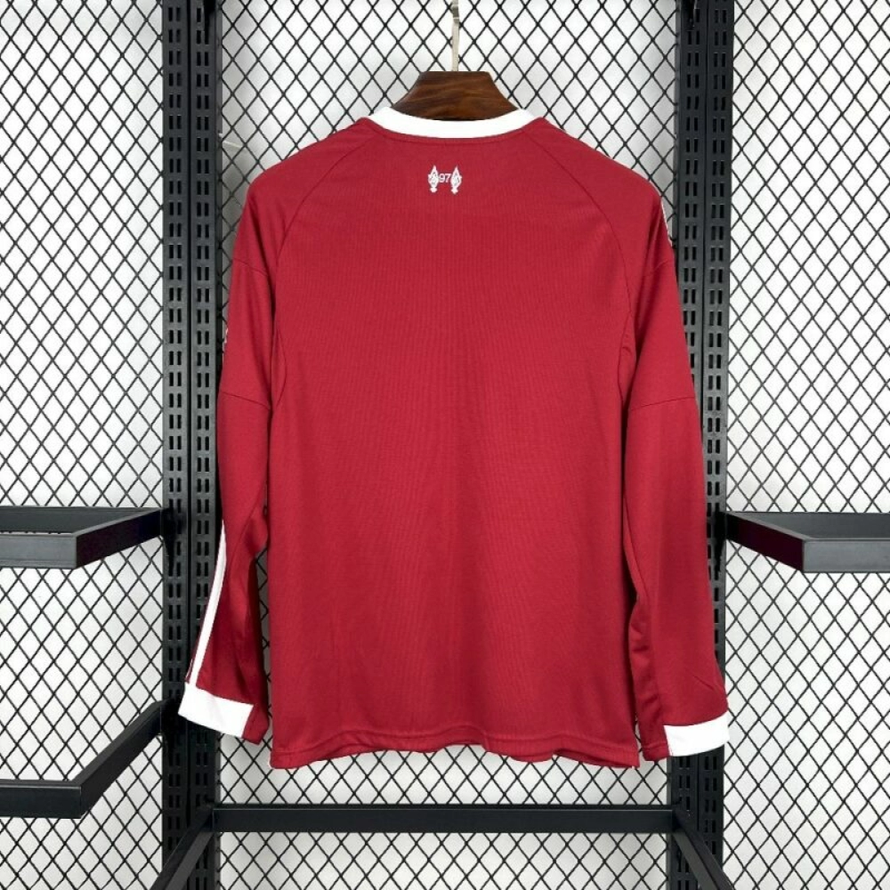 2025/26 Liverpool Home Long Sleeves Jersey