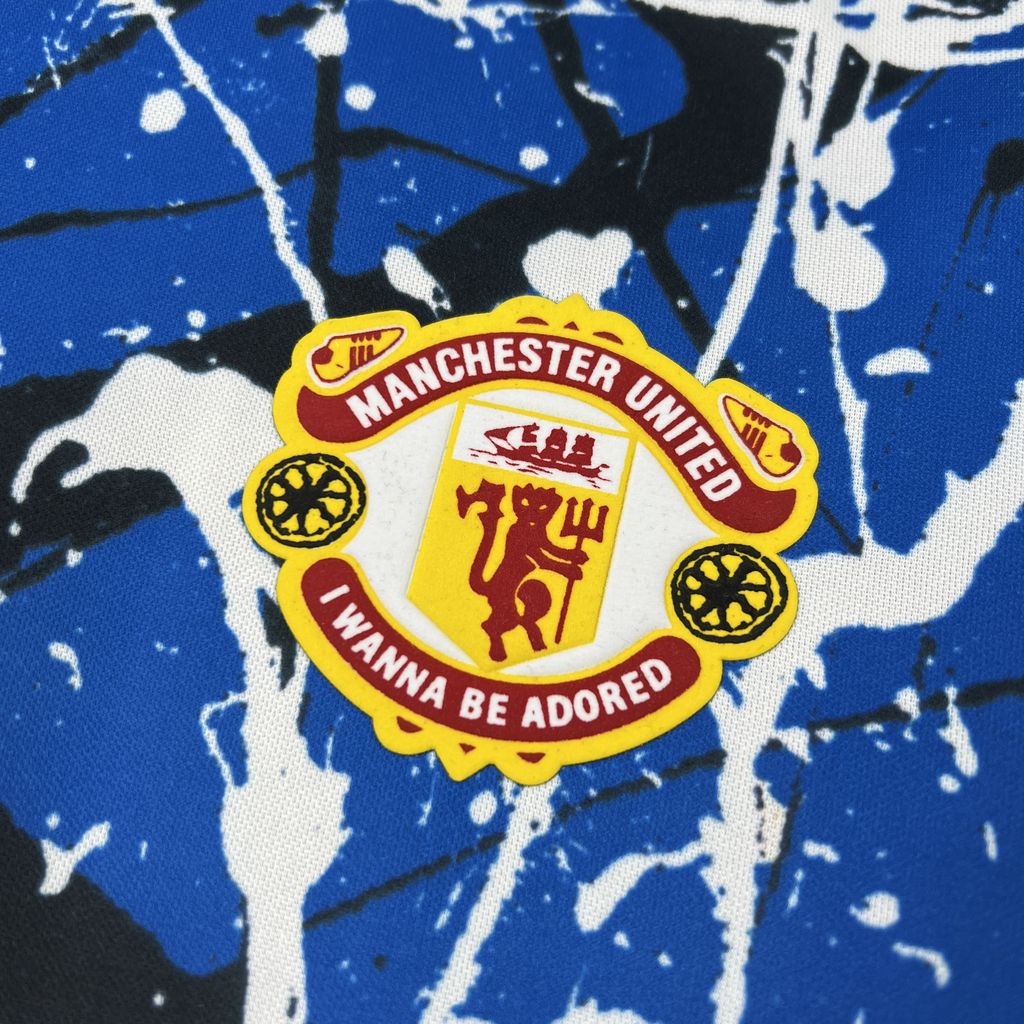 2025/26 Mens Manchester United X Stone Roses Long Sleeve Jersey
