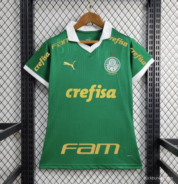 23/24 Woman Palmeiras Home + All Sponsors