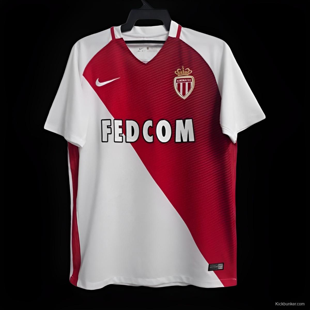 Retro 16/17 AS Monaco Home Jersey