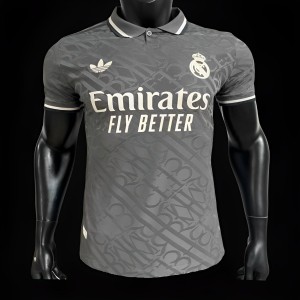 Player Version 24/25 Real Madrid Third Black Jersey