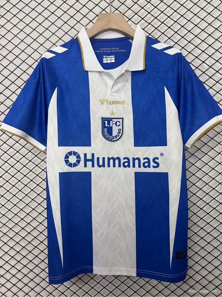 25/26 Magdeburg Home 10Th Anniversary Jersey
