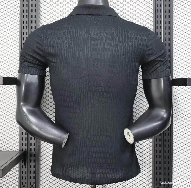 Player Version 25/26 FC Barcelona BLACK Jersey With 304 Sponsor