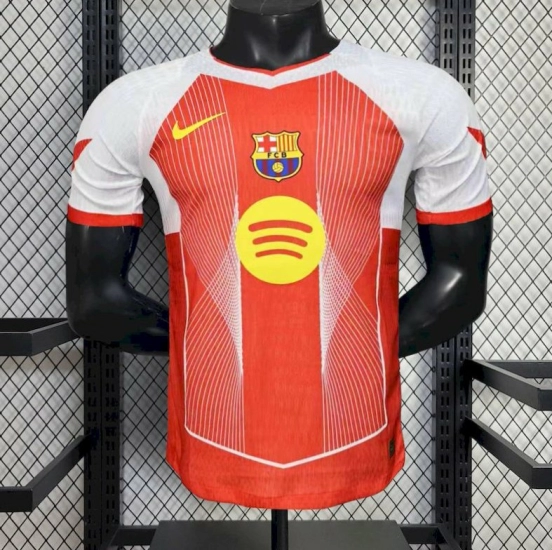 2025/26 Player Version Barcelona Orange Special Edition Jersey