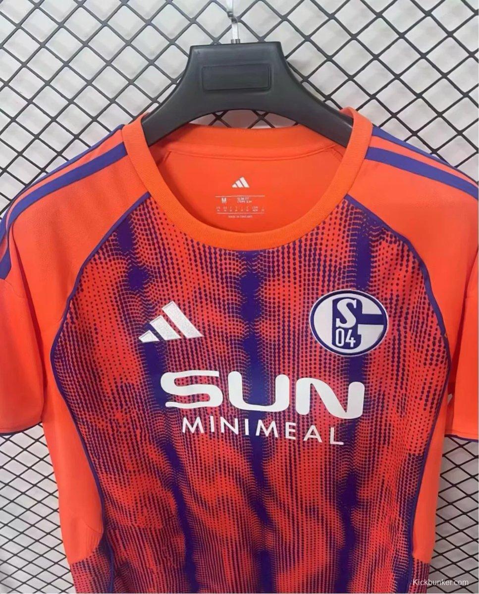 25/26 Schalke 04 Third Orange Jersey