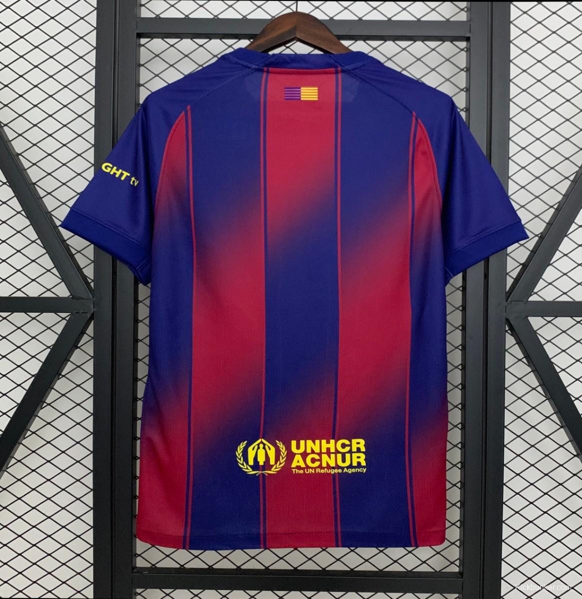 25/26 Barcelona Home Jersey
