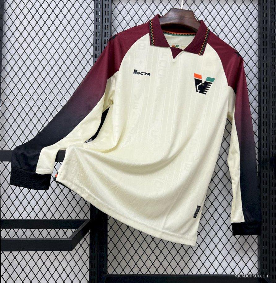 2025/26 Mens Venezia FC Away Long Sleeve Jersey