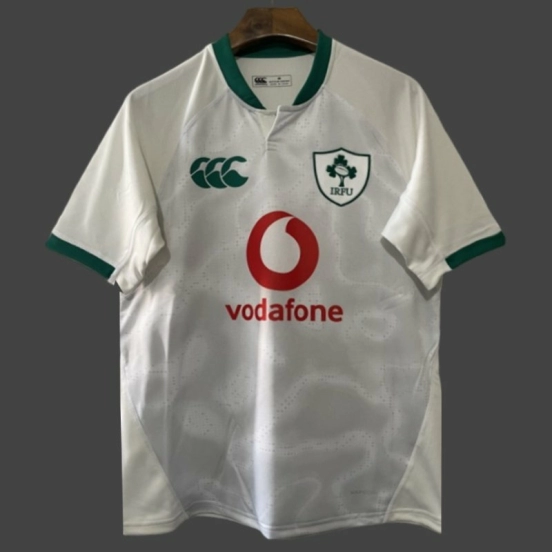 2026 Ireland White with Green Trim Jersey