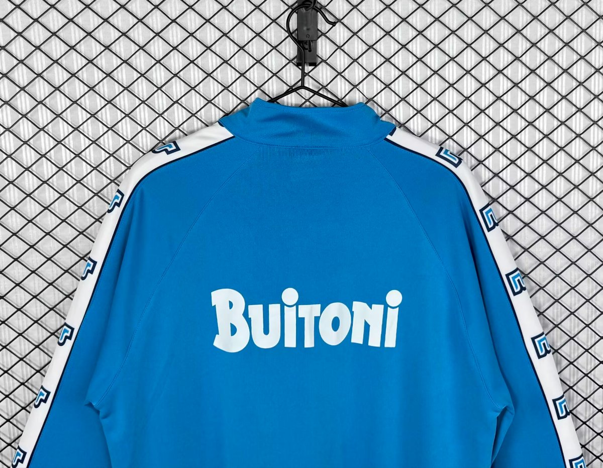 Retro 87/88 Napoli Home Full Zipper Jacket