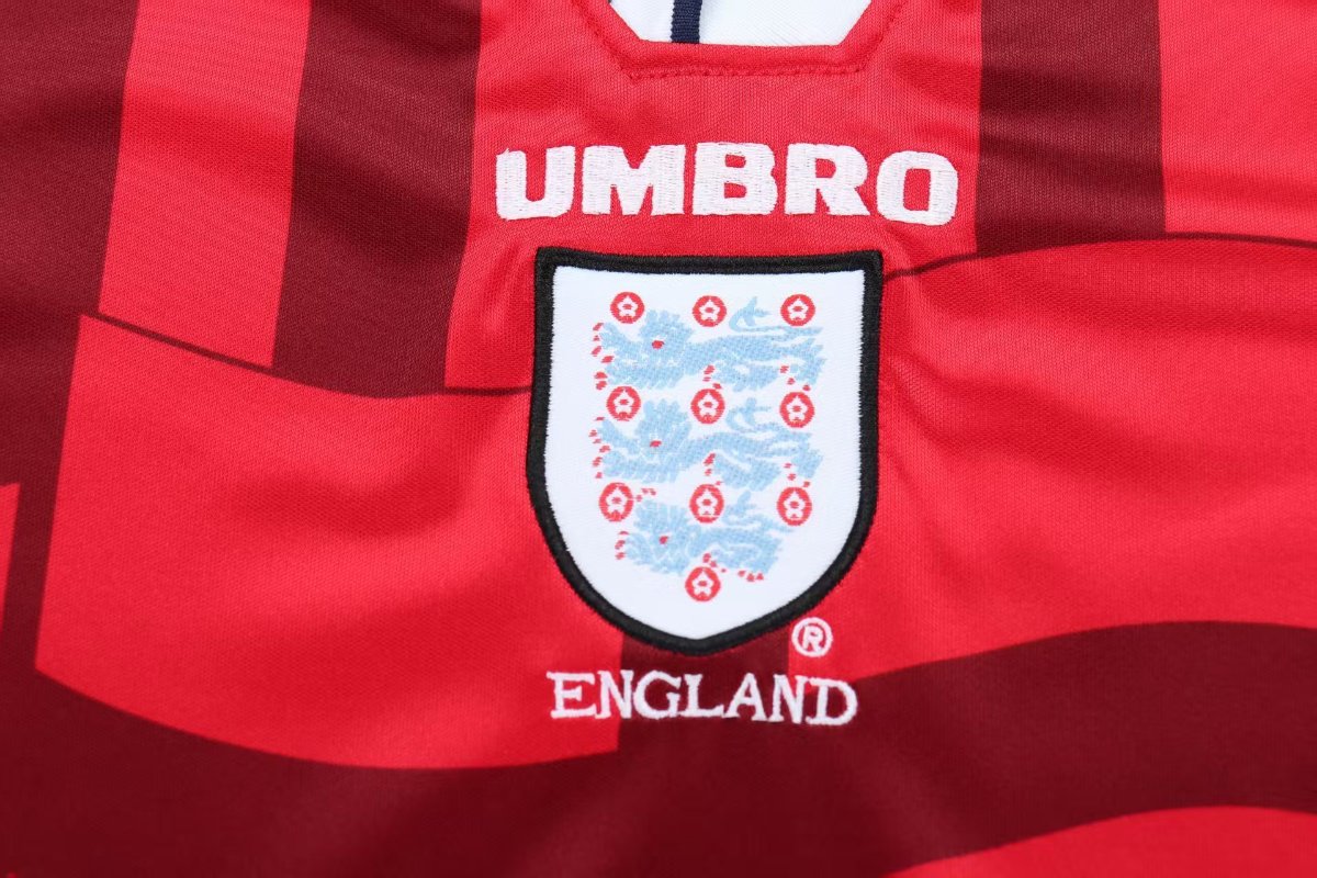 Retro Kids 1998 England Away Jersey