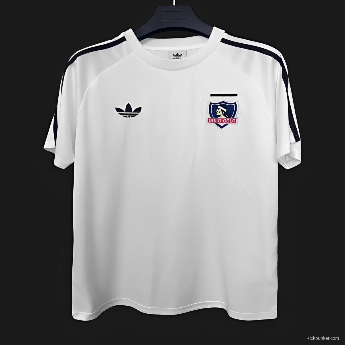 26/27 COLO COLO White Pre-Match Jersey