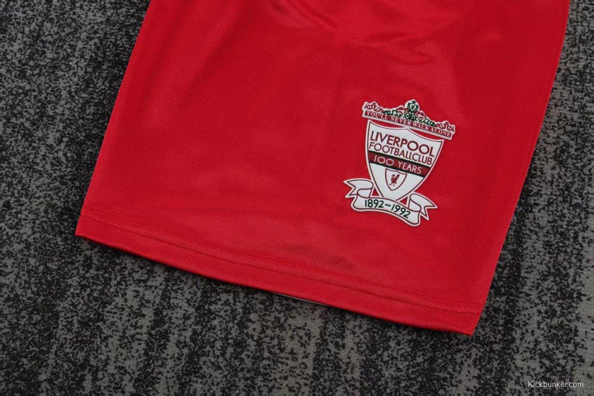Retro 92/93 Kid Liverpool Home Jersey
