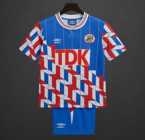 Retro Kids 89/90 Ajax Away Jersey