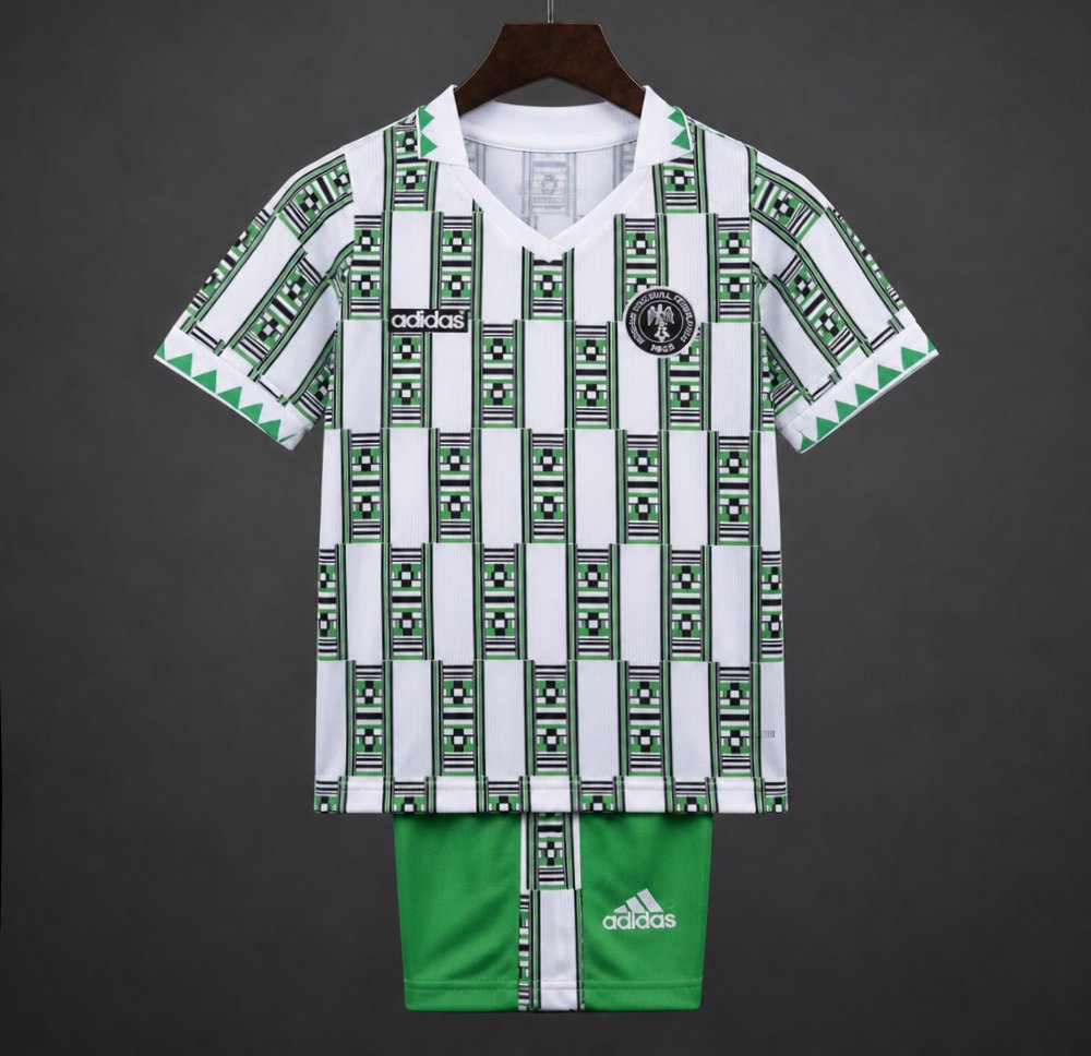 Retro Kids 1994 Nigeria Away Jersey