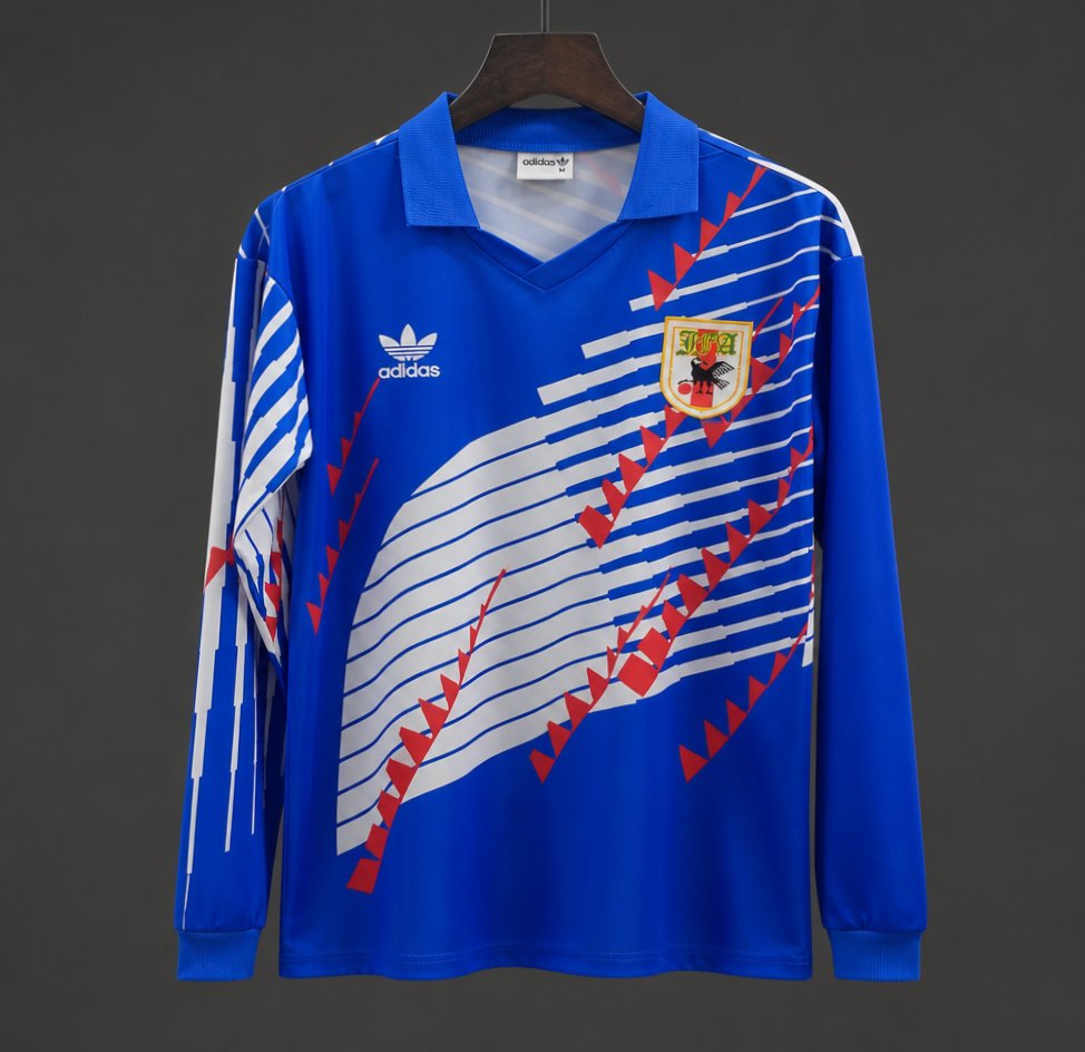 Retro 1994 Japan Home Long Sleeve Jersey