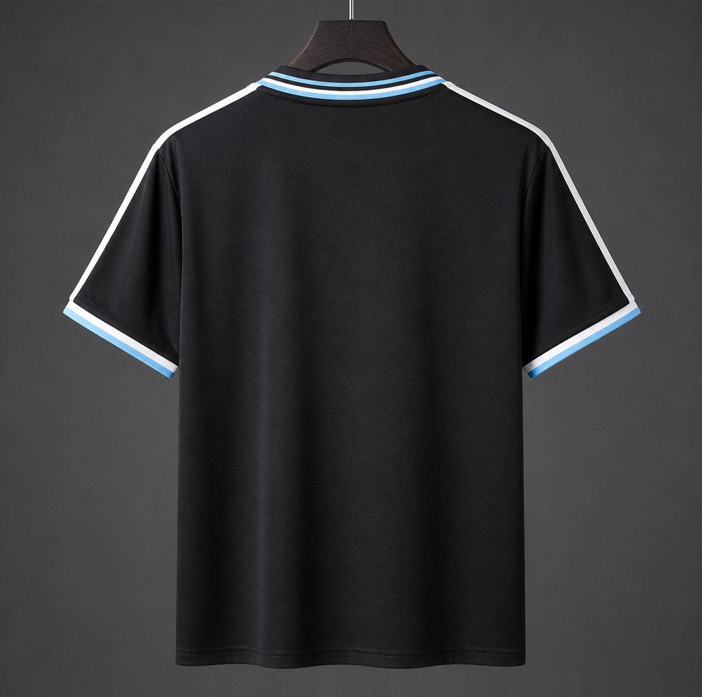 Retro1994 Argentina Away Black Jersey