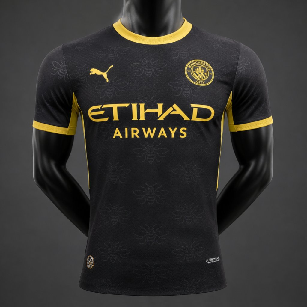 Player Version 26/27 Manchester United Red Away Black Jersey