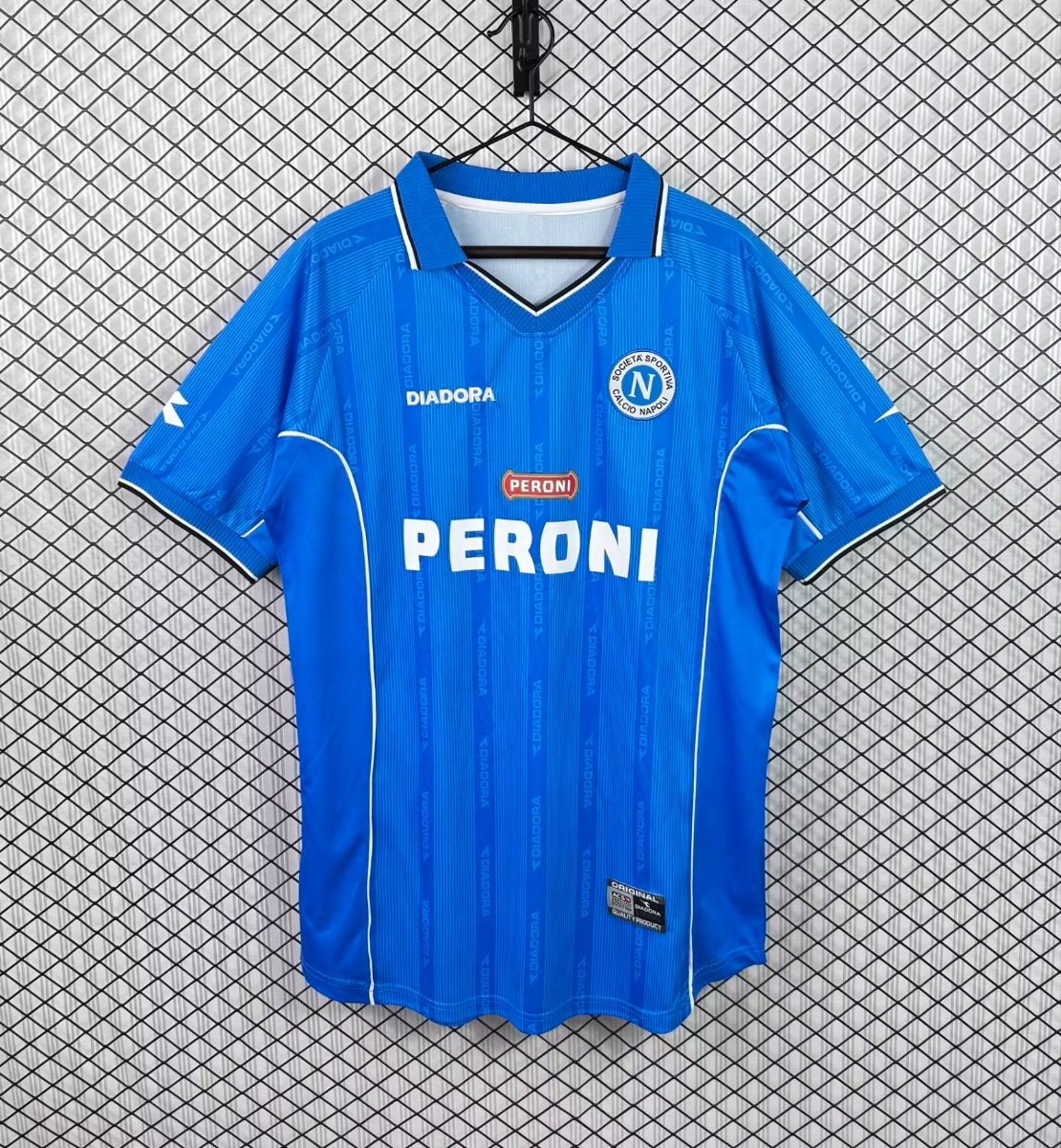 Retro 00/01 Napoli Home Jersey