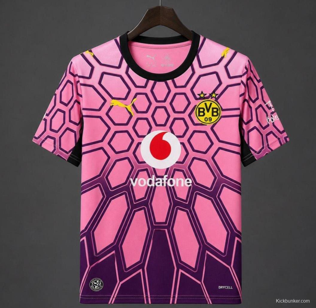 26/27 Borussia Dortmund Goalkeeper Pink Jersey