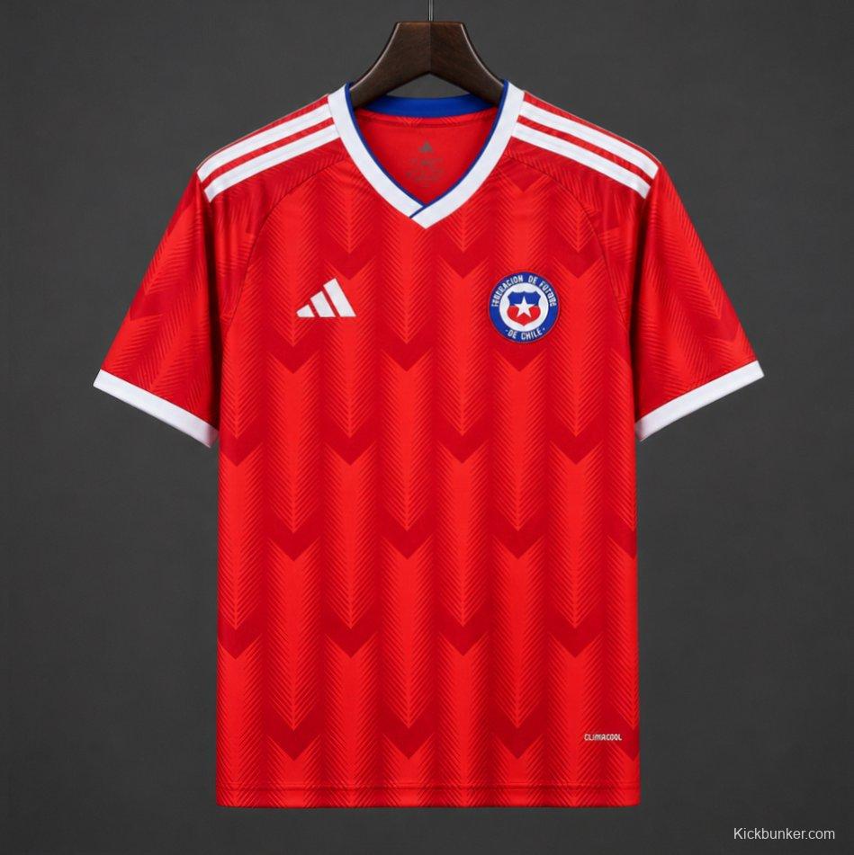 2026 Chile Home Jersey