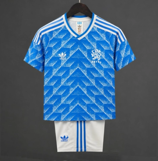 Retro Kids 1988 Netherlands Away Jersey