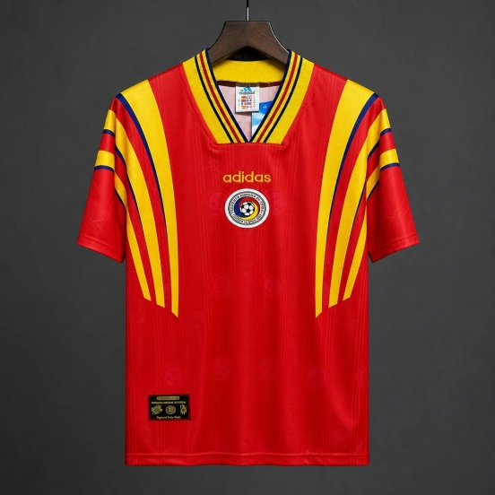 Retro 1996 Romania Home Jersey