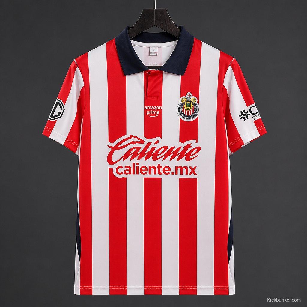 26/27 Chivas Guadalajara Home Jersey