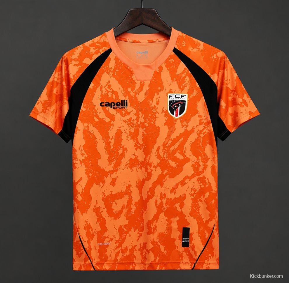 2026 Cape Verde Orange Goalkeeper  Jersey
