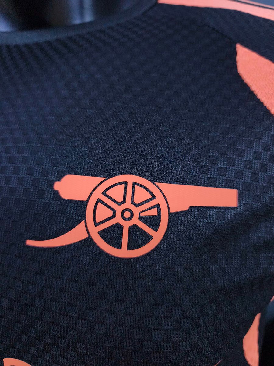 26/27 Arsenal  Black&Orange  Training  Jersey