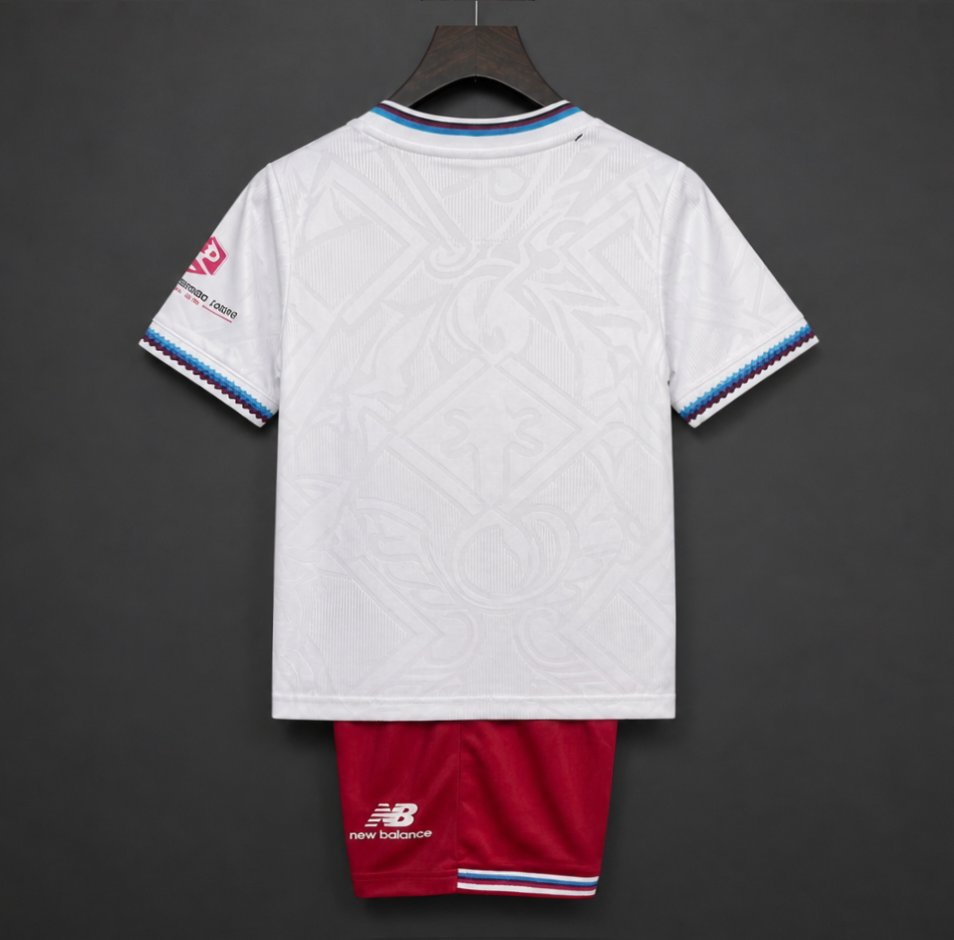 26/27 KIDS West Ham United Away White Jersey