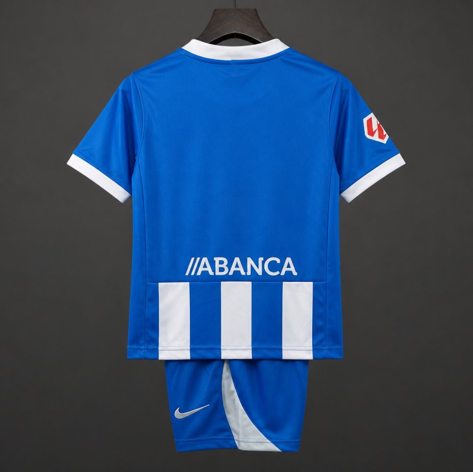 26/27 KIDS Deportivo La Coruna Home Jersey