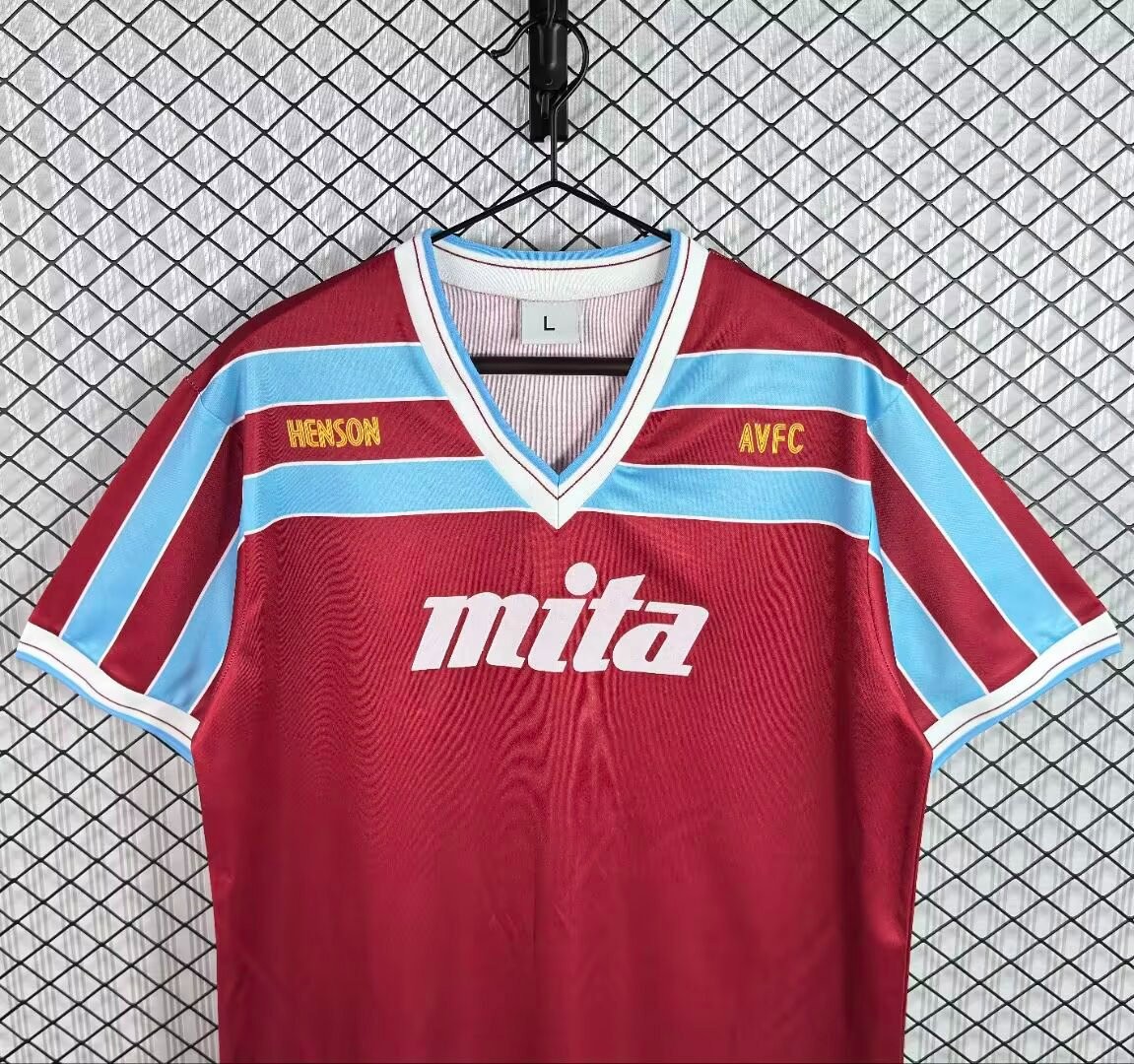 Retro 85/87 Aston Villa Home Jersey