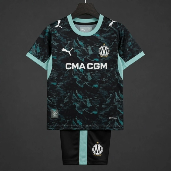 26/27 Kids Olympique Marseille Away Jersey