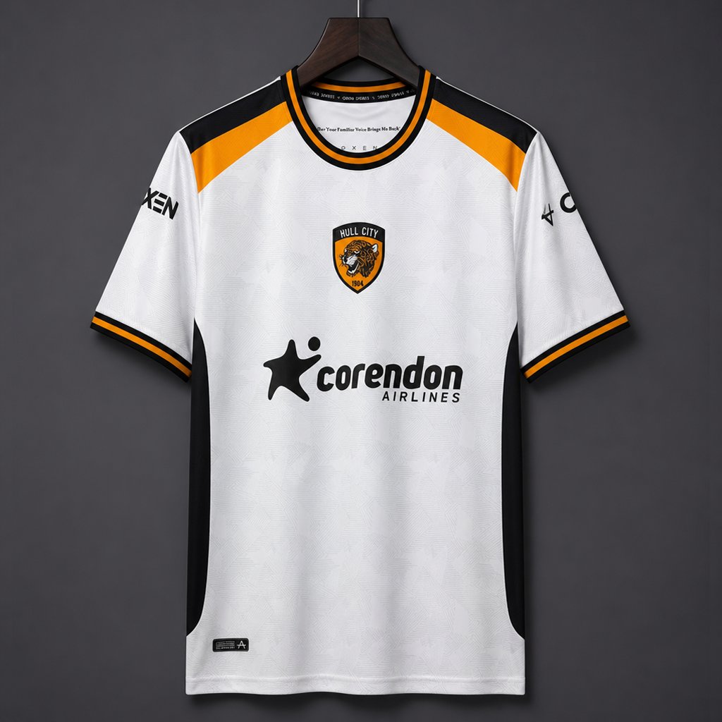 26/27 Hull City Away White Jersey