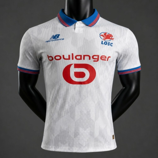 Player Version 26/27 Lille OSC Away White Jersey