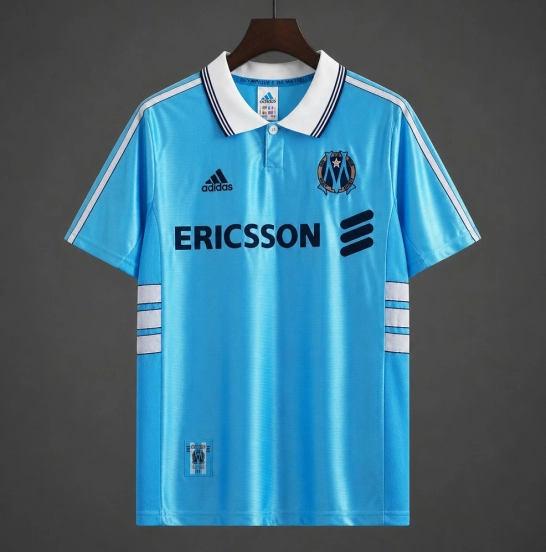 Retro 98/99 Marseille away Soccer Jersey