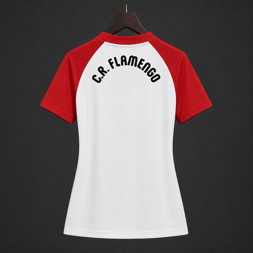 2026 Women Flamengo Pre-Match White Jersey