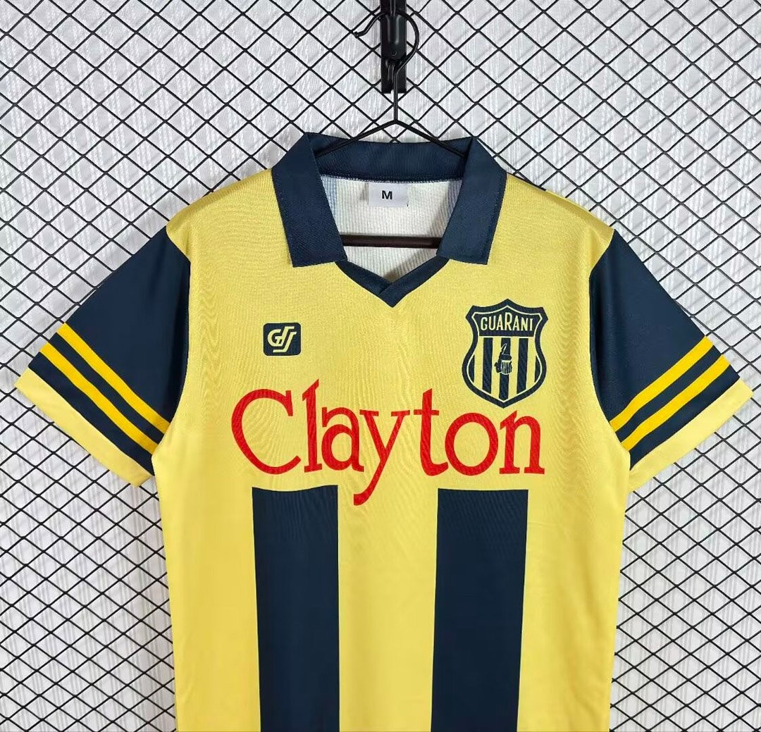 Retro 1986 Guarani Home  Yellow Jersey