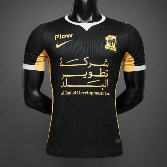 Player Version 26/27 Al-Ittihad Third Black Jersey