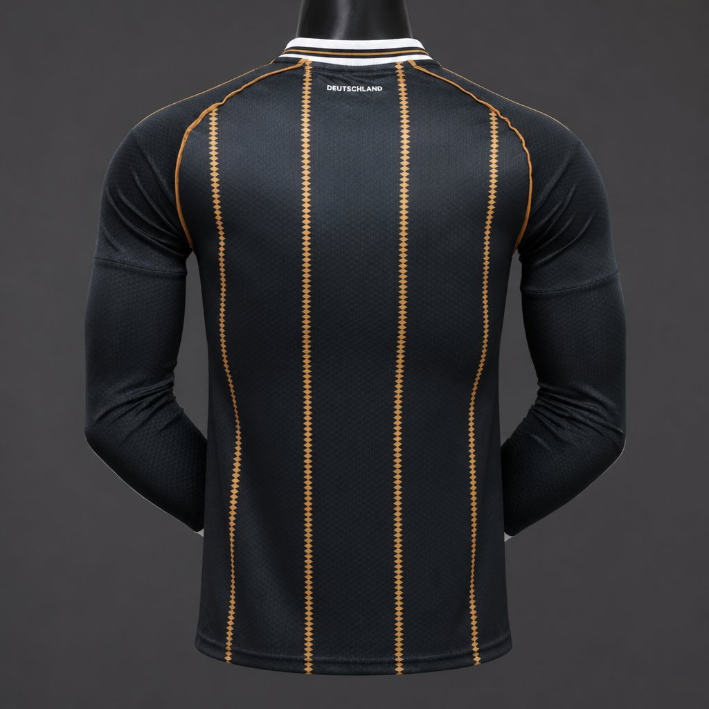 Player Version 26/27 Germany Away Black Long Sleeve Jersey