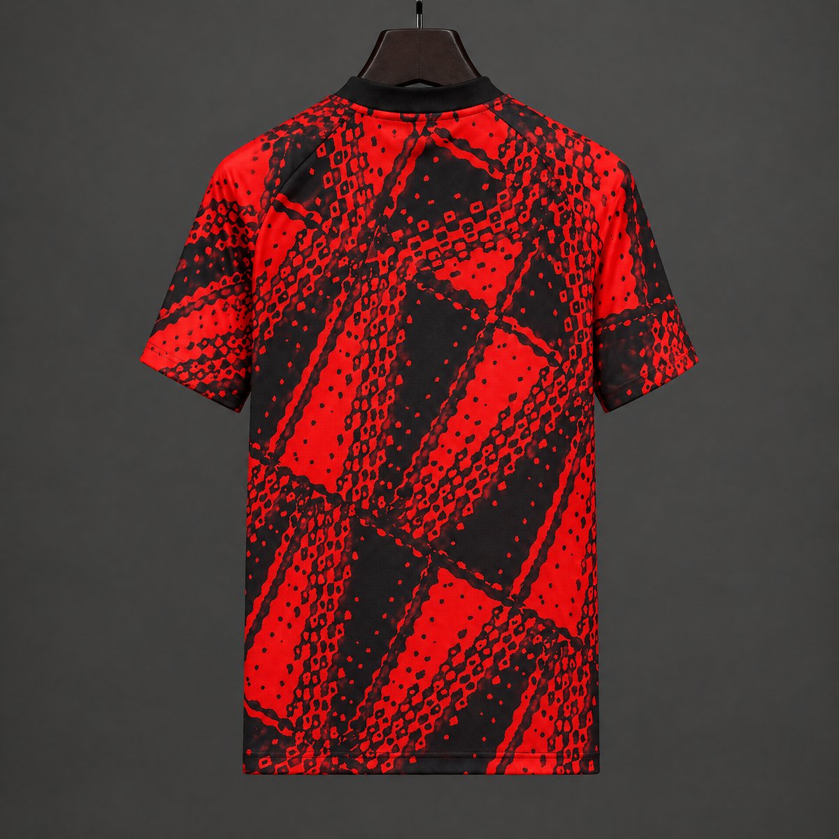 26/27 Flamengo Pre-Match Red Black Jersey